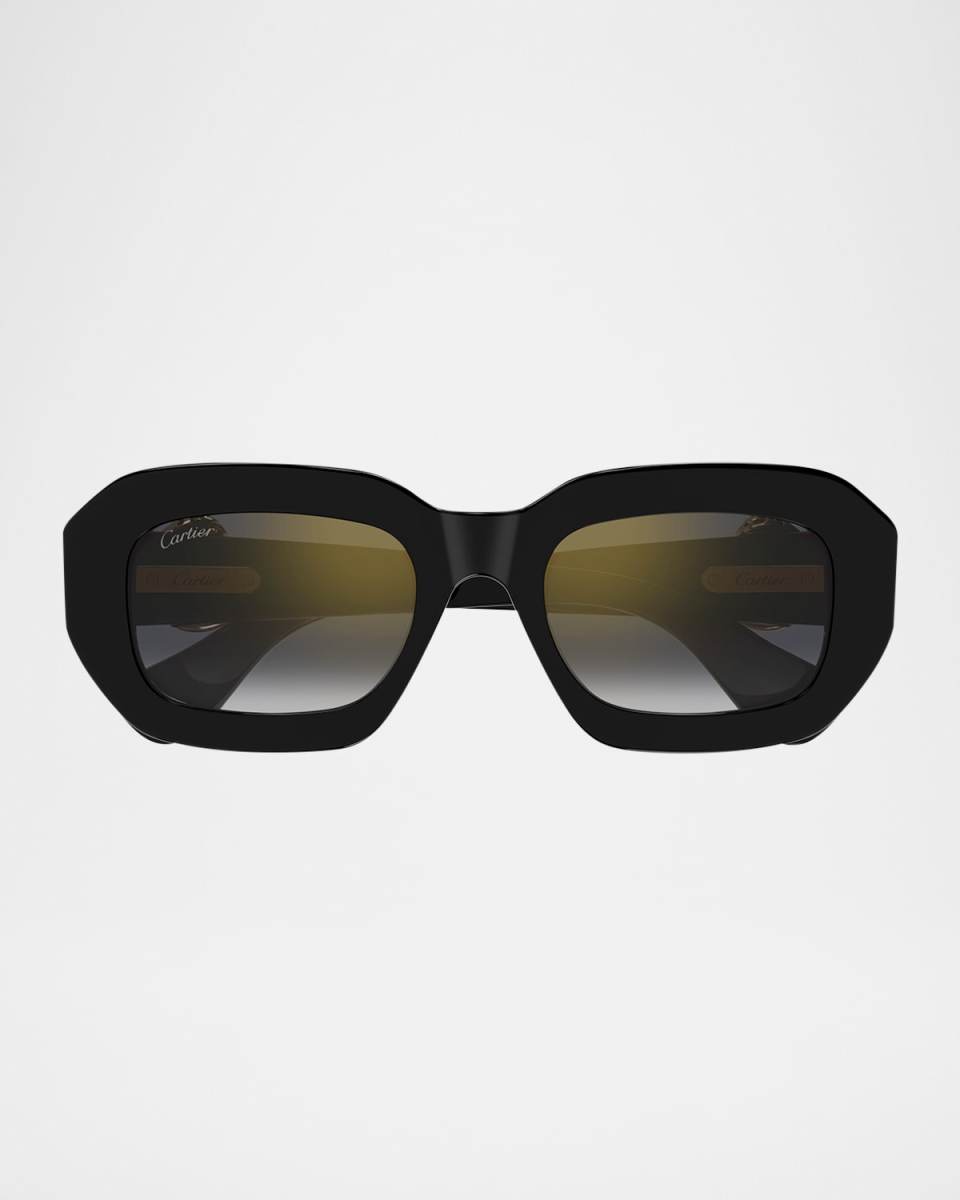 Acetate Rectangle Sunglasses